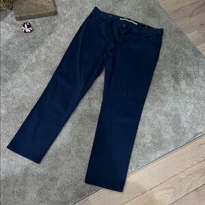 Banana Republic Men's Straight Jeans - Navy Blue